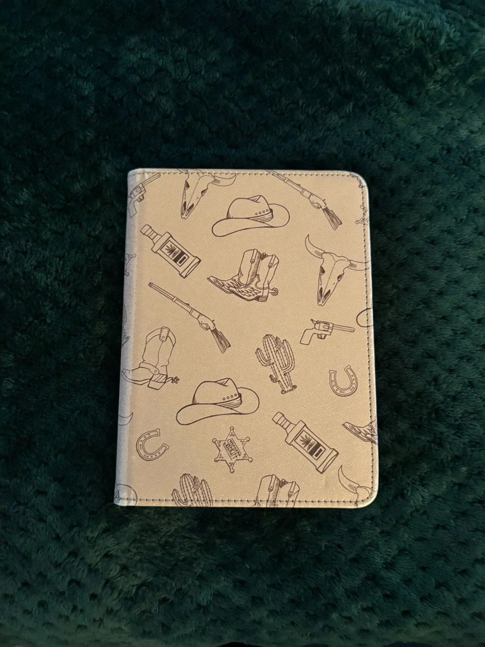 Cowboy Kindle Paperwhite Case with straps and kickstand